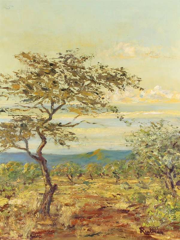 Ruth - Tree in a landscape