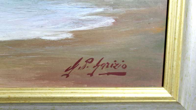 Gian Piero Garizio - Seascape and sailboats
