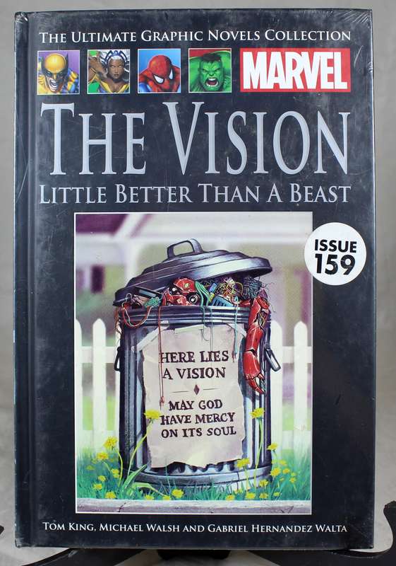 The Marvel ultimate graphic novels - The Vision - little better than a beast