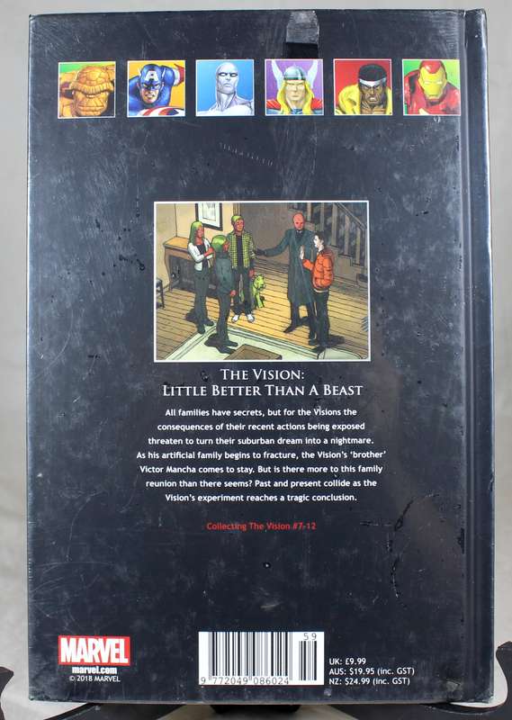 The Marvel ultimate graphic novels - The Vision - little better than a beast