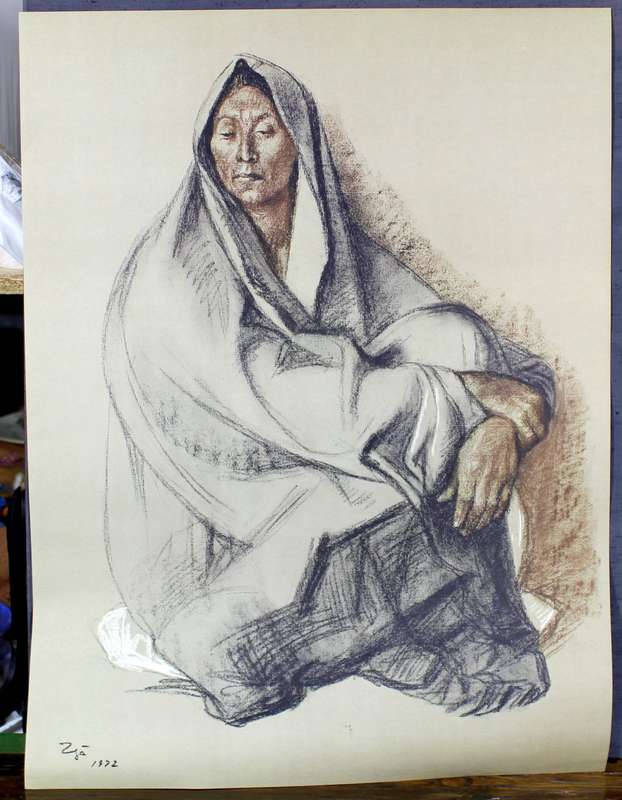 Francisco Zuniga - 20 Dibujos - 20 magnificent photo lithographs