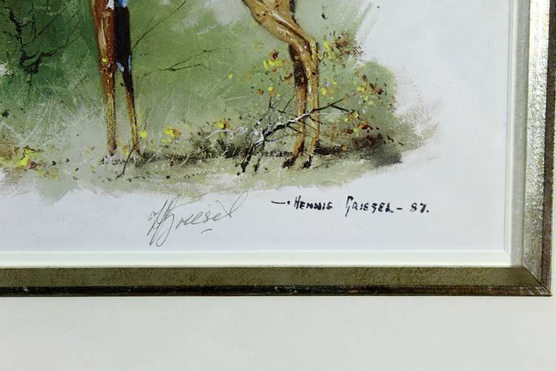 Hennie Griesel - Nyala - Signed print