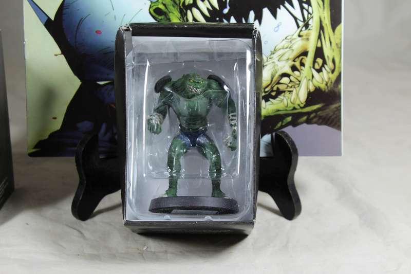 DC comics Super Hero special - lead, hand painted figurine and book - Killer Croc