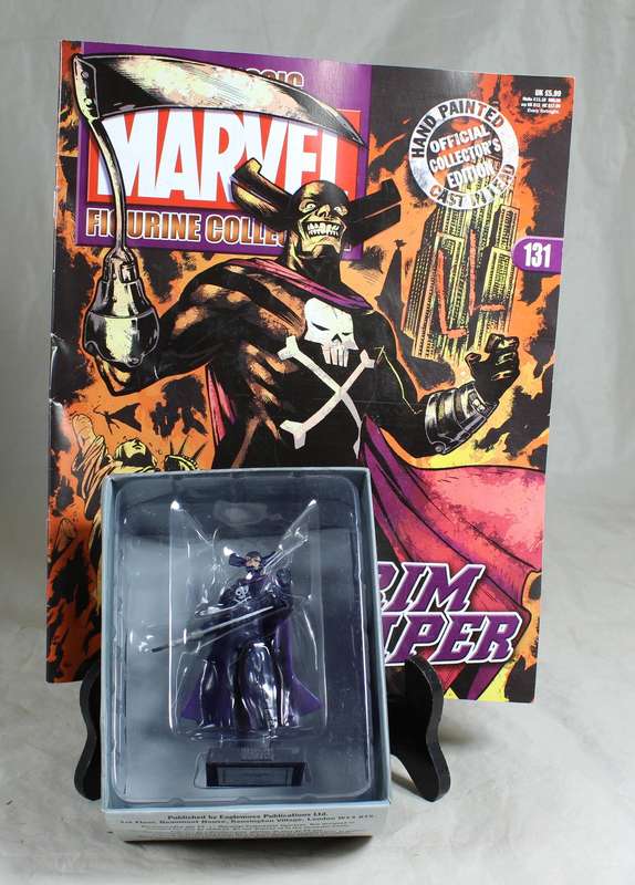 Marvel Classic - lead, hand painted figurine and book - Grim Reaper #131
