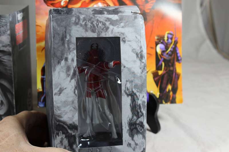 DC comics Super Hero special - lead, hand painted figurine and book - Trigon