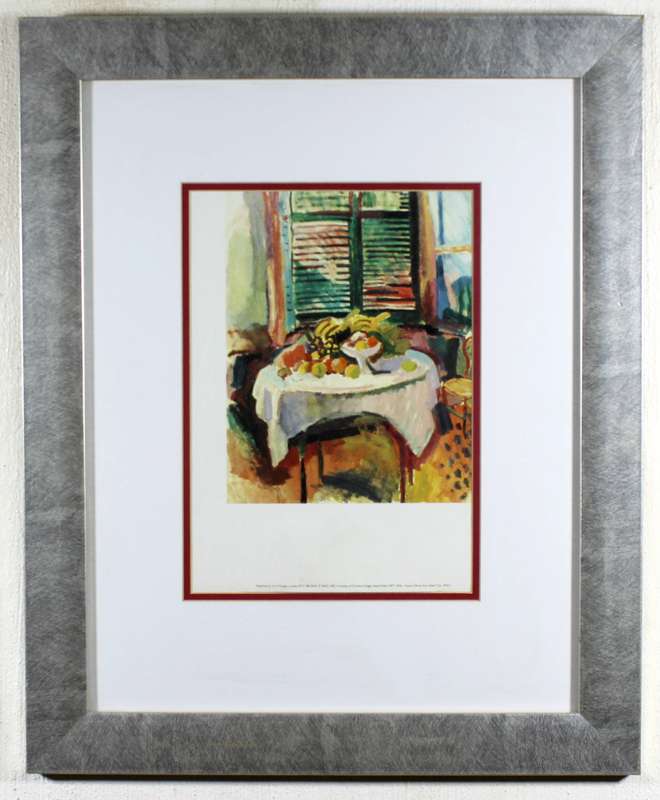 Raoul Dufy - Interior scene print