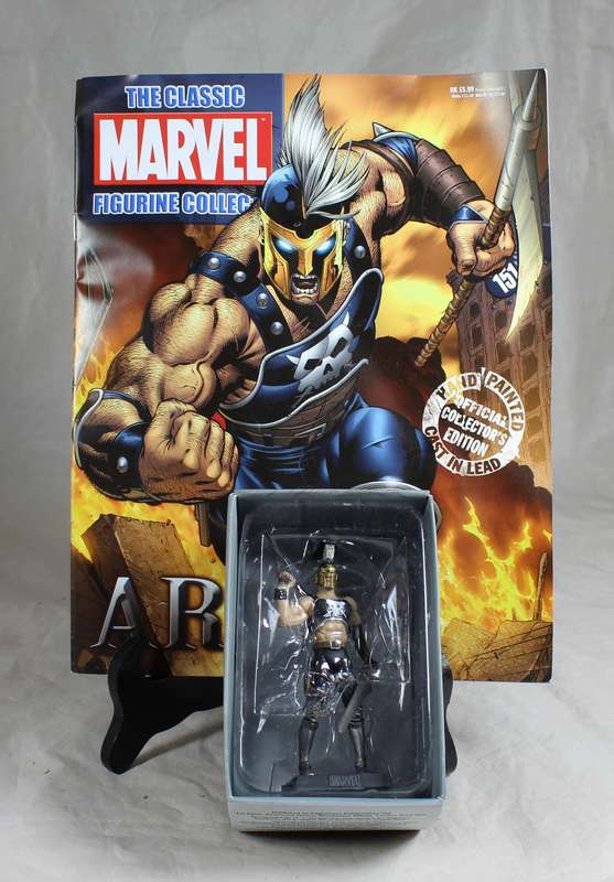 Marvel Classic - lead, hand painted figurine and book - Ares #151