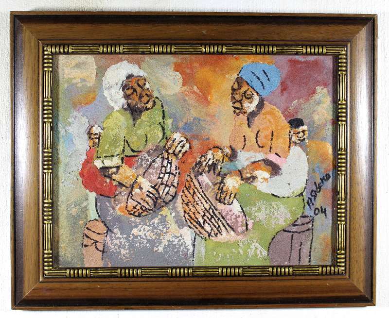 Peter Sibeko - Woman with babies