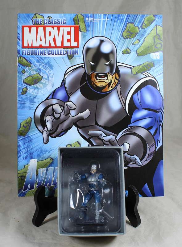 Marvel Classic - lead, hand painted figurine and book - Avalanche #173