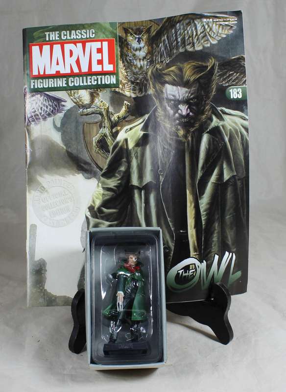 Marvel Classic - lead, hand painted figurine and book - Owl #183