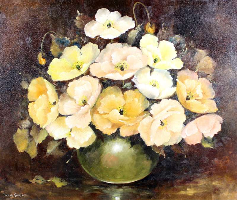 Frances Greybe - Still life Poppy's