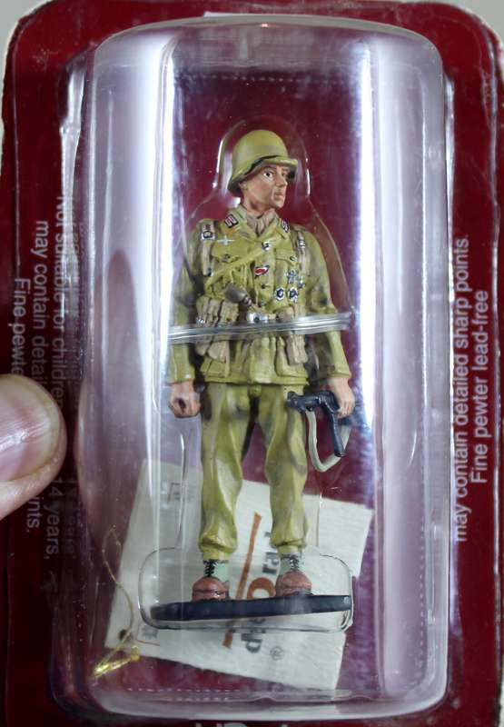del Prado lead soldier - Warrant officer Afrikakorps Germany 1942/3