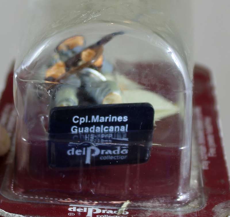 del Prado lead soldier - Cpl. Marines Guadalcanal US 1942