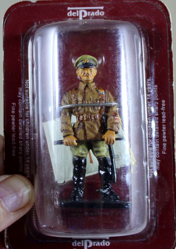 del Prado lead soldier - company commander Russia 1919