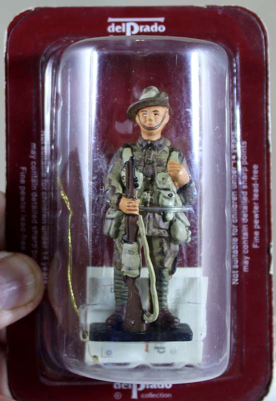 del Prado lead soldier - Sergeant A.I.F. Australia 1918