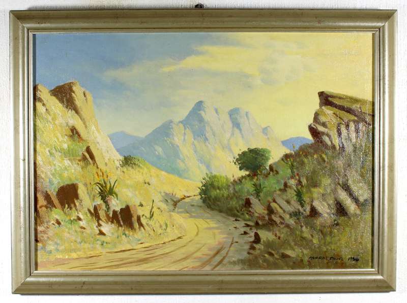 Robert Pohl - Dirt road in the mountains