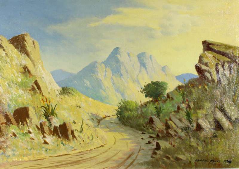 Robert Pohl - Dirt road in the mountains