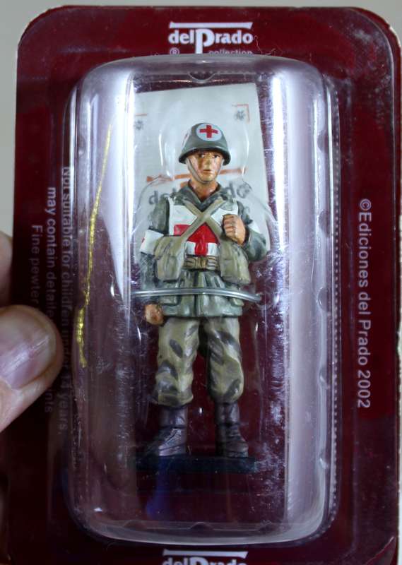 del Prado lead soldier - Medic 94th infantry division USA 1945