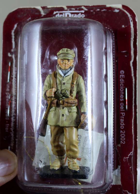del Prado lead soldier - volunteer (15th Btn.) internat. brigade Spain 1937