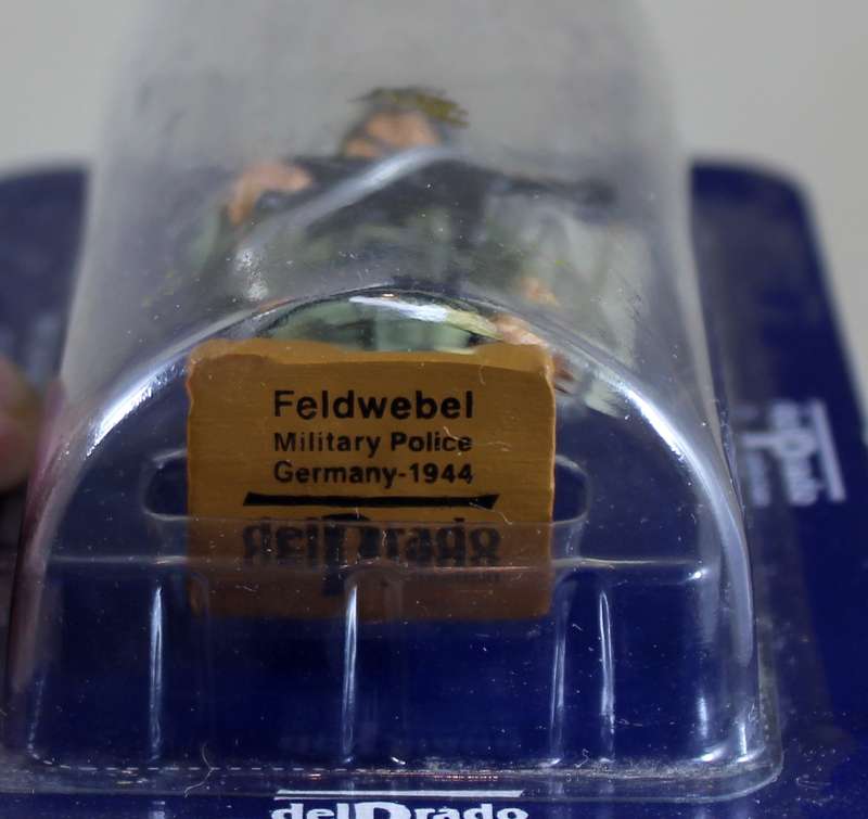 del Prado lead soldier - Feldwebel military police Germany 1944
