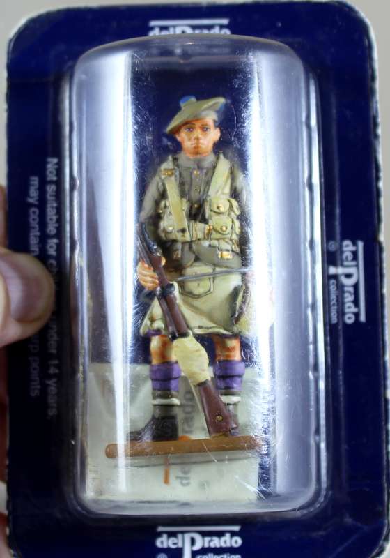 del Prado lead soldier - Private London Scottish regt. UK 1917