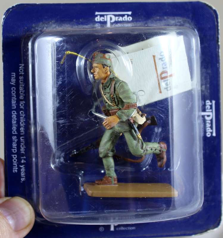 del Prado lead soldier - Cabo infantry Spain 1937