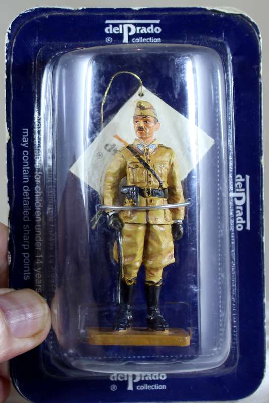 del Prado lead soldier - Major, Hangarian cavalry 1941