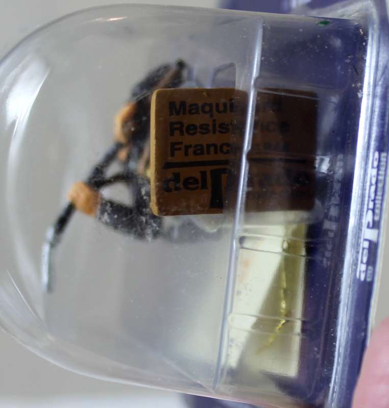 del Prado lead soldier - Maquisard resistance France 1944