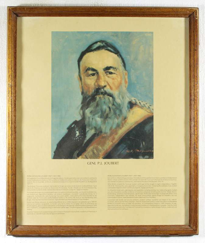 Anglo Boer War - General PJ Joubert