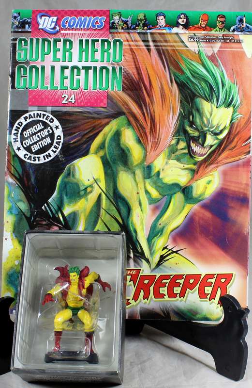 DC comics - lead, hand painted figurine with book - Creeper #24