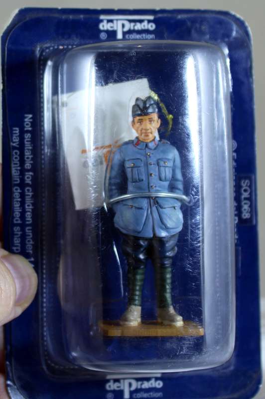 del Prado lead soldier - Nieuport Ace (Captain Guynemer) France 1916