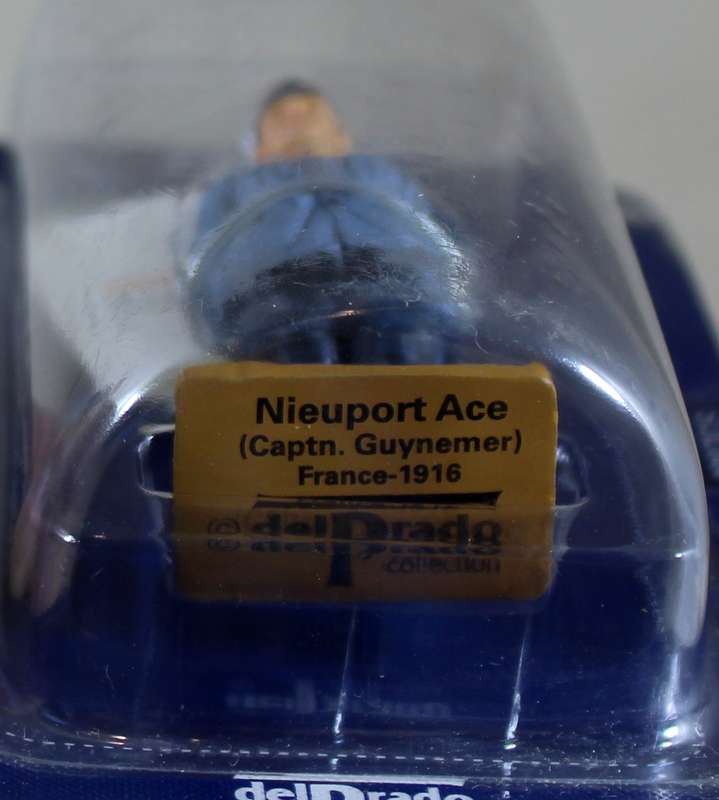 del Prado lead soldier - Nieuport Ace (Captain Guynemer) France 1916
