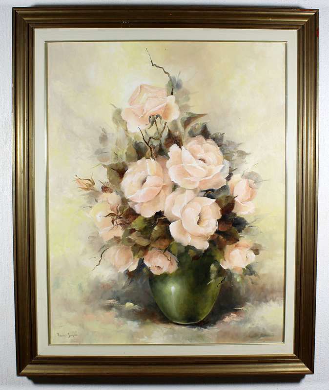 Frances Greybe - Still life pink Poppy's