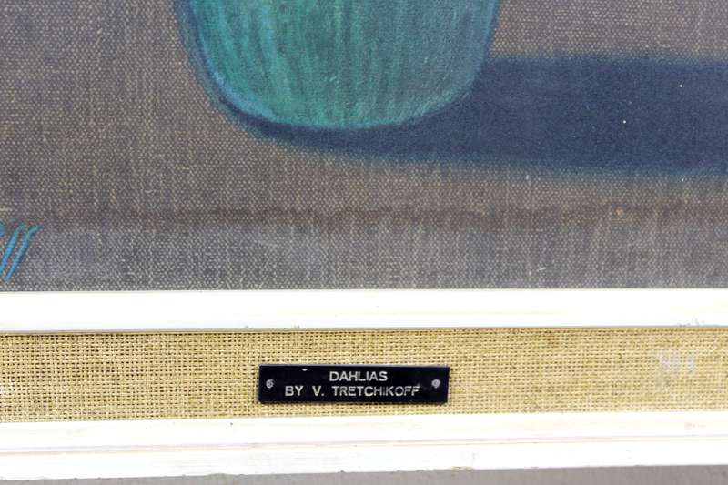 V Tretchikoff - Dahlias