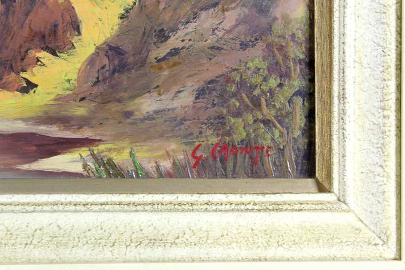 G Cronje - Mountain scene