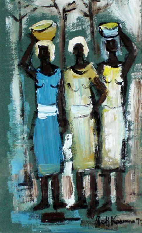 Jeff Kassman - Three abstract ladies