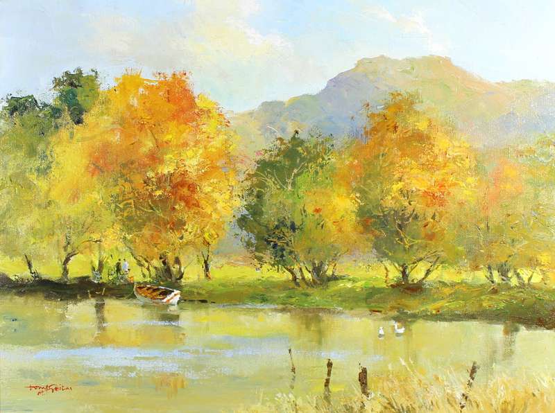 Tony de Freitas - Lake scene
