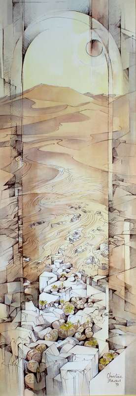 Christine Marais - Ruins in the desert