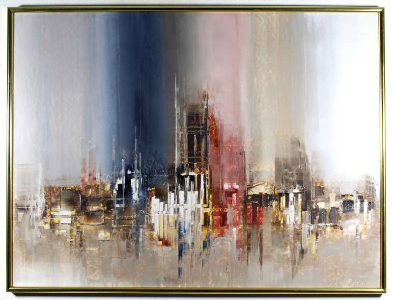 Julian D Fisher - Abstract city scene