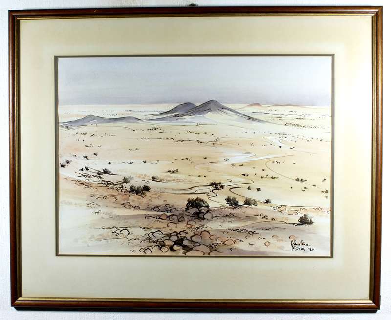 Christine Marais - Desert landscape