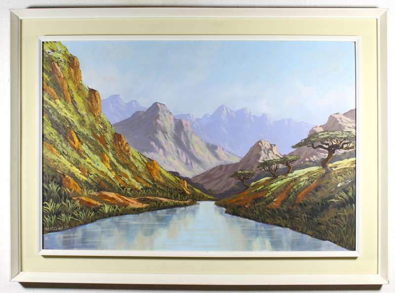 WP Grobler - Mountain river