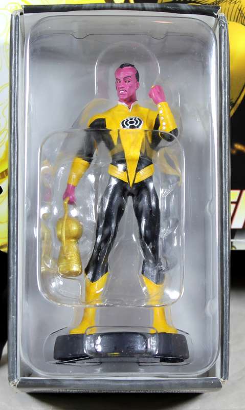 DC comics - lead, hand painted figurine with book - Sinestro #28