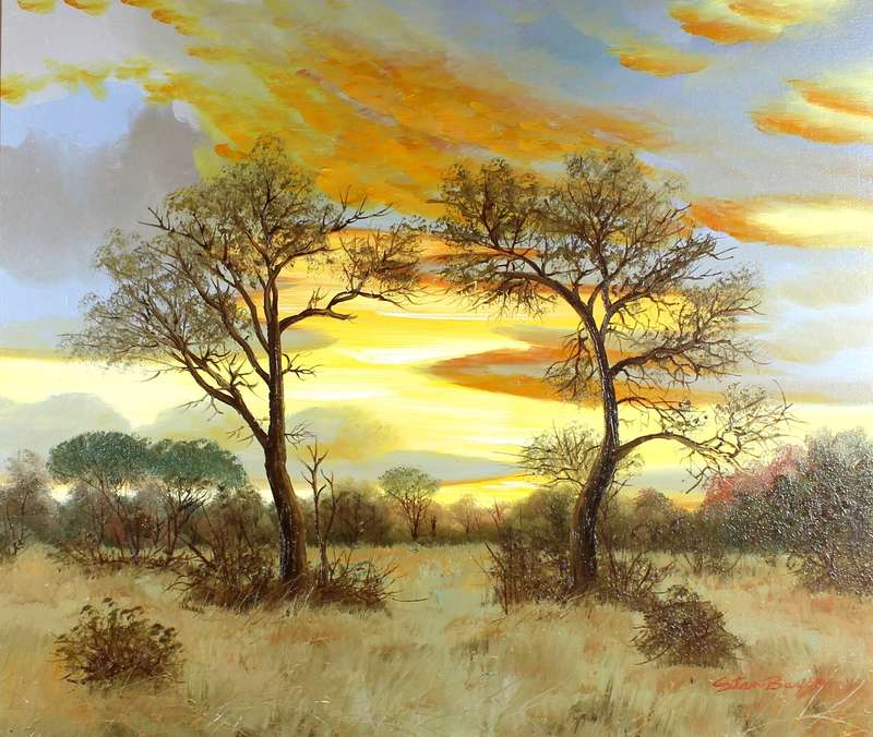 Stan Buys - Sunset in the Highveld