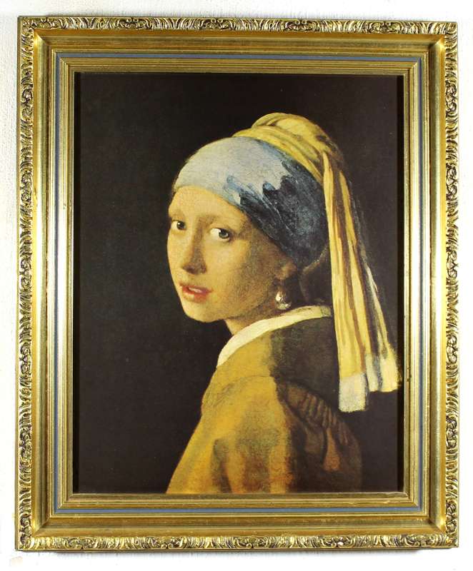 Johannes Vermeer - Girl with the pearl earring print