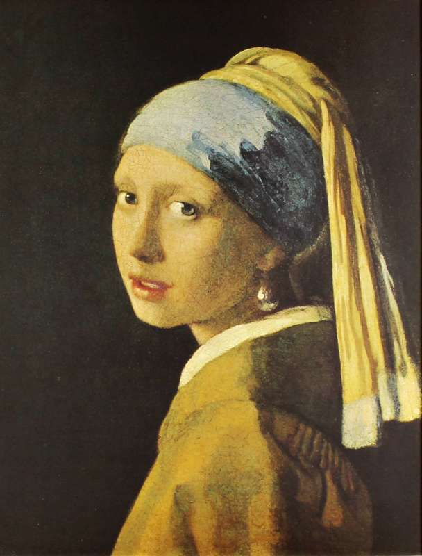 Johannes Vermeer - Girl with the pearl earring print