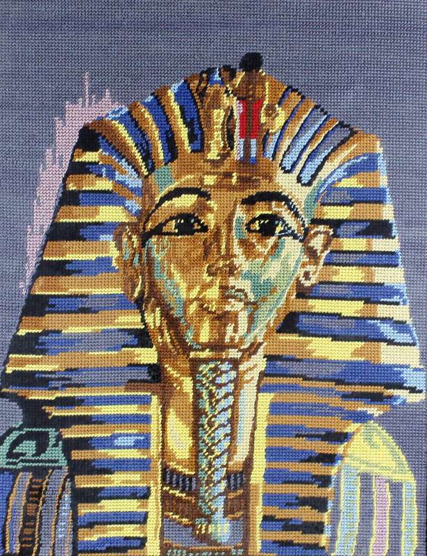 Mask of Tutankhamun tapestry