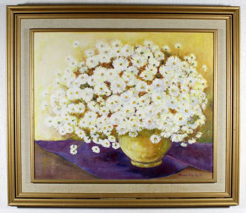 Margaretha Kyle - Still life flower arrangement