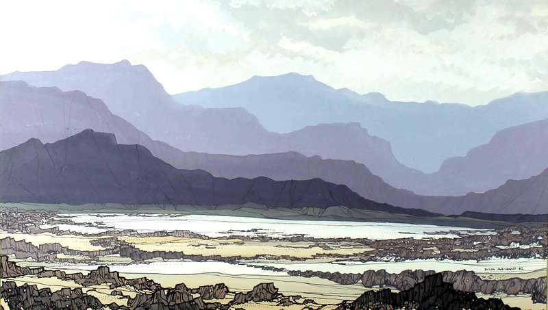 Brian Adnams - Namaqualand, the thirst land