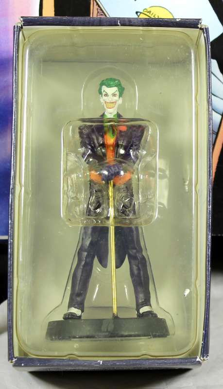 DC comics - lead, hand painted figurine with book - The Joker #3