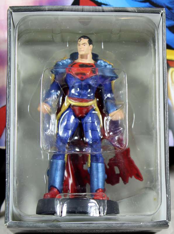DC comics - lead, hand painted figurine with book - Superboy Prime #32